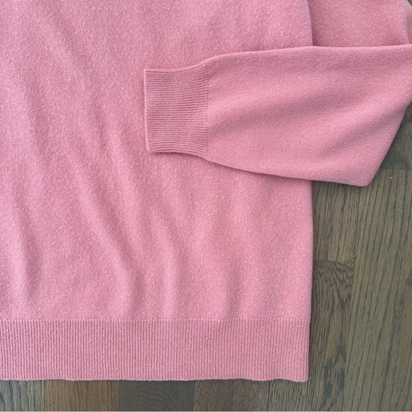 Jil Sander 100% Cashmere Crew Neck Oversize Sweater in Pink Size 40 / Small - Picture 6 of 9